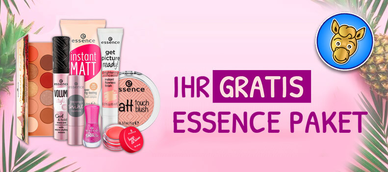 Ihr gratis Essence Paket