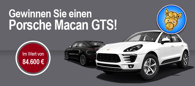 Gewinnen Sie einen Porsche Macan GTS