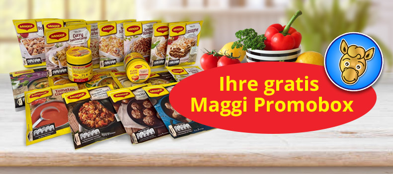 Gewinnspiel Maggi Promobox